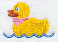 Rubber Ducky & Bow