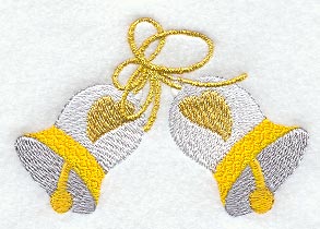 Wedding Bells w/Hearts