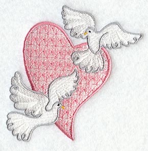 Doves & Heart