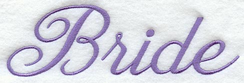 Bride - text