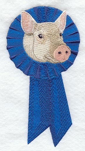Pig and Ribbon