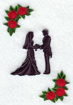 Bride & Groom Silhouette