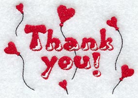 Thank You Balloons