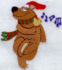 Caroling Bear