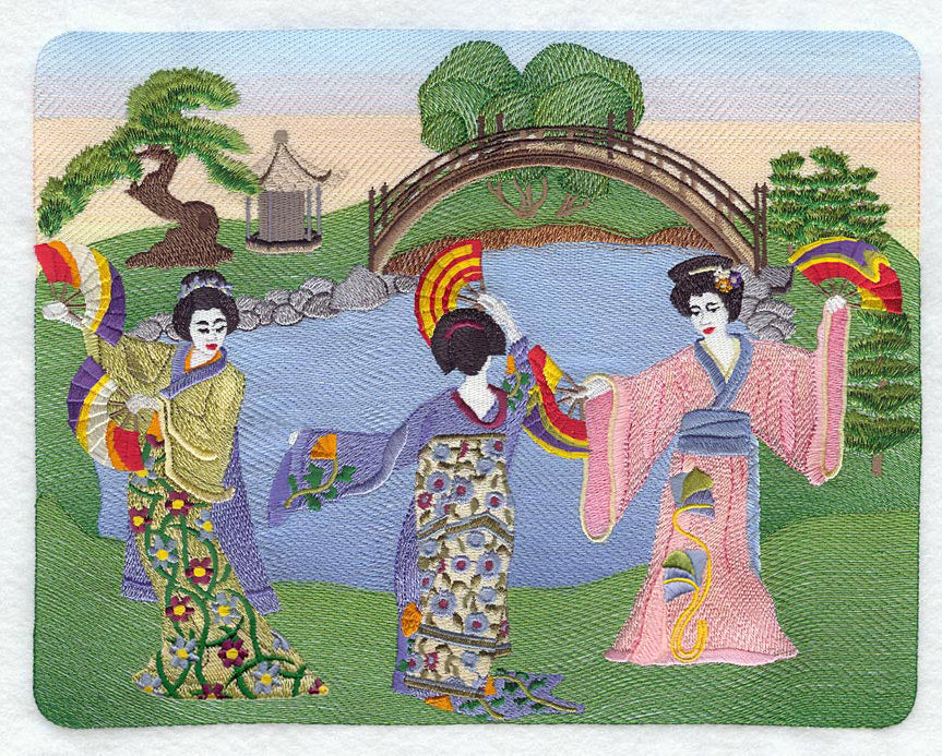 Dancing Geisha Scene