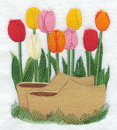 Tulips & Wooden Shoes