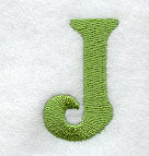 Victorian Letter J (3 Inch)