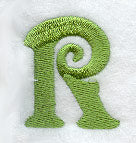 Victorian Letter R (3 Inch)