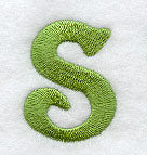 Victorian Letter S (3 Inch)