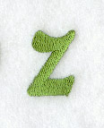 Victorian Lower Case Letter z (3 Inch)