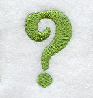 Victorian Question Mark (3 Inch)