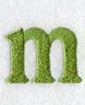 Victorian Lower Case Letter m (3 Inch)
