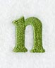 Victorian Lower Case Letter n (3 Inch)