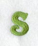 Victorian Lower Case Letter s (3 Inch)
