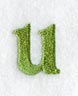 Victorian Lower Case Letter u (3 Inch)