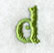 Victorian Lower Case Letter d (3 Inch)