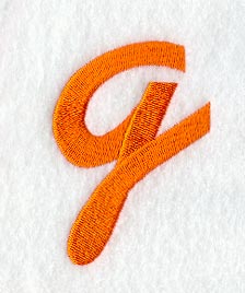 Cayman Lower Case Letter g (3 Inch)