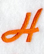 Cayman Letter H (3 Inch)