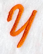 Cayman Letter Y (3 Inch)