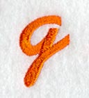 Cayman Lower Case Letter g (3 Inch)