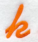 Cayman Lower Case Letter k (3 Inch)