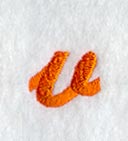 Cayman Lower Case Letter v (3 Inch)