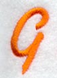Cayman Letter G (3 Inch)