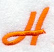 Cayman Letter H (3 Inch)