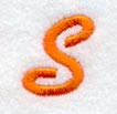 Cayman Letter S (3 Inch)