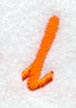 Cayman Lower Case Letter l (3 Inch)