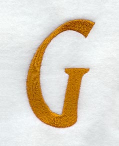 Cheshire Letter G (3 Inch)