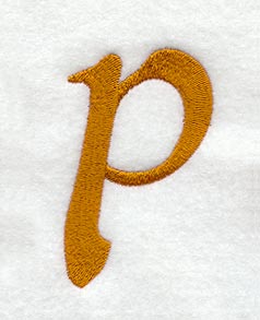 Cheshire Letter P (3 Inch)
