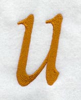 Cheshire Letter U (3 Inch)