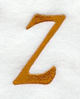 Cheshire Letter Z (3 Inch)