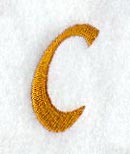 Cheshire Letter C (3 Inch)