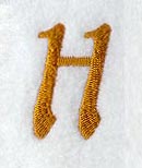Cheshire Letter H (3 Inch)