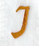 Cheshire Letter J (3 Inch)