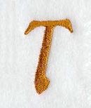 Cheshire Letter T (3 Inch)