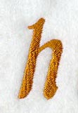 Cheshire Lower Case Letter h (3 Inch)