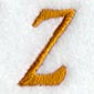 Cheshire Letter Z (3 Inch)
