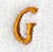 Cheshire Letter G (3 Inch)