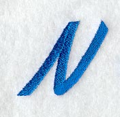City Script Letter N (3 Inch)