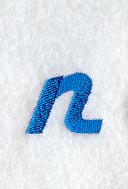 City Script Lower Case Letter n (3 Inch)