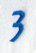 City Script Lower Case Letter z (3 Inch)