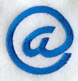 City Script At Sign (3 Inch)