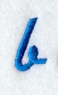 City Script Lower Case Letter b (3 Inch)