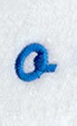 City Script Lower Case Letter o (3 Inch)