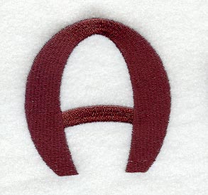 Columbo Letter A (3 Inch)