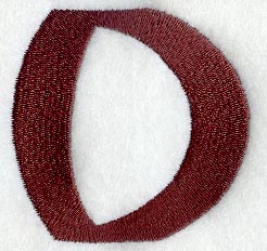 Columbo Letter D (3 Inch)