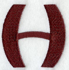 Columbo Letter H (3 Inch)